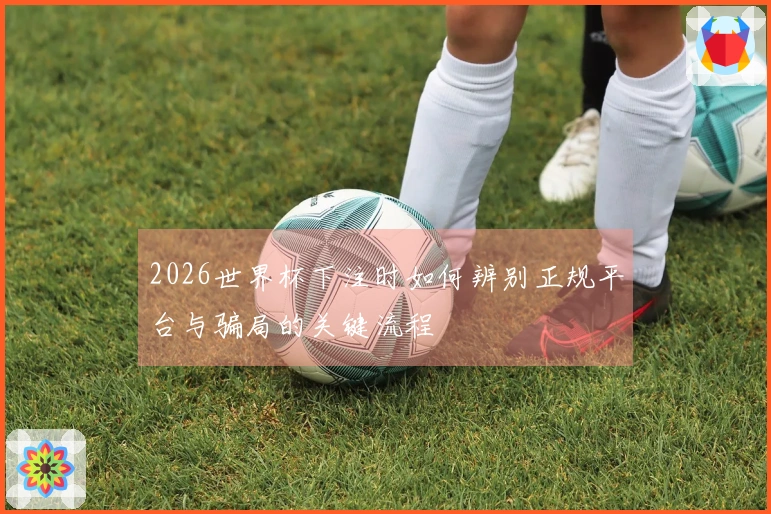 2026世界杯下注时如何辨别正规平台与骗局的关键流程