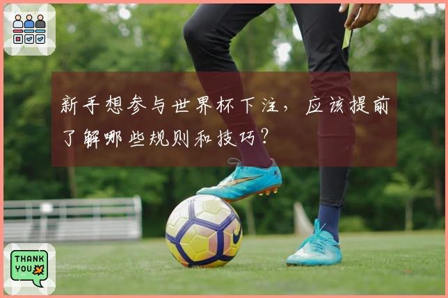 新手想参与世界杯下注，应该提前了解哪些规则和技巧？