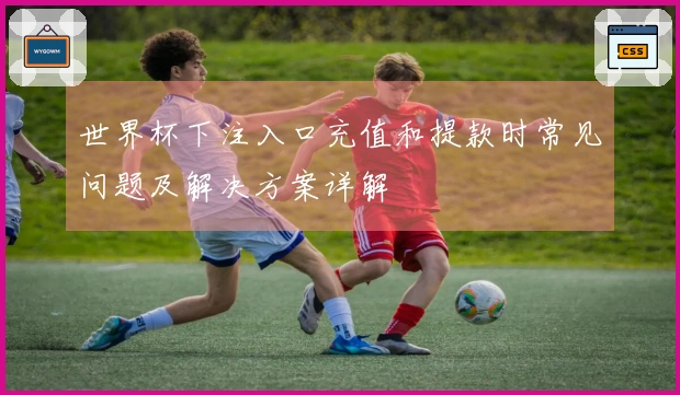 世界杯下注入口充值和提款时常见问题及解决方案详解